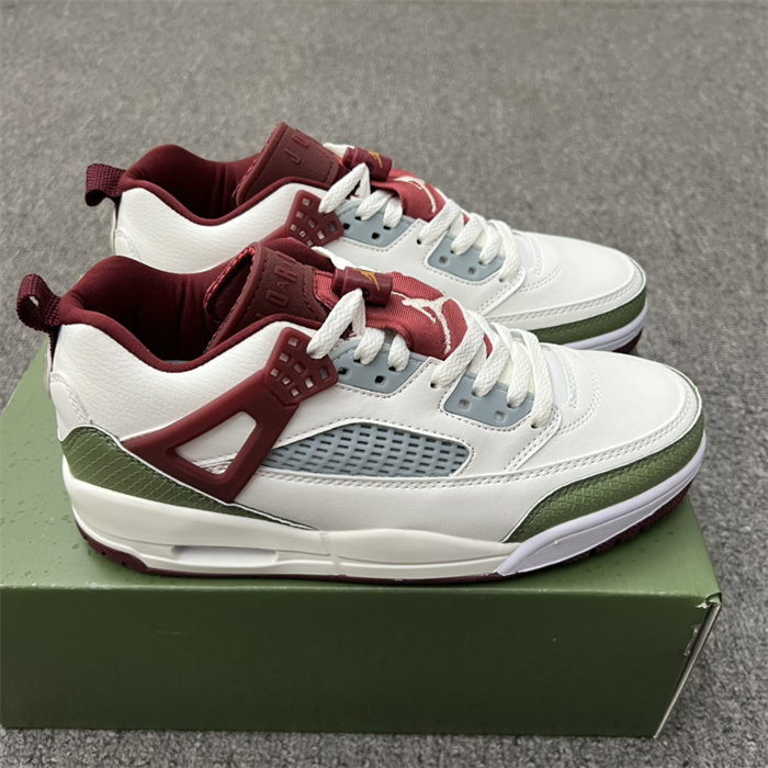 Men's Hot Sale Running weapon Air Jordan 4 White/Red Shoes 0212